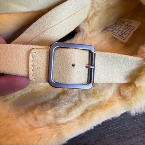 Koolaburra ugg yellow sling back slides - Picture 7 of 9